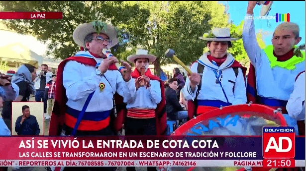 Así se vivió la Entrada de Cota Cota