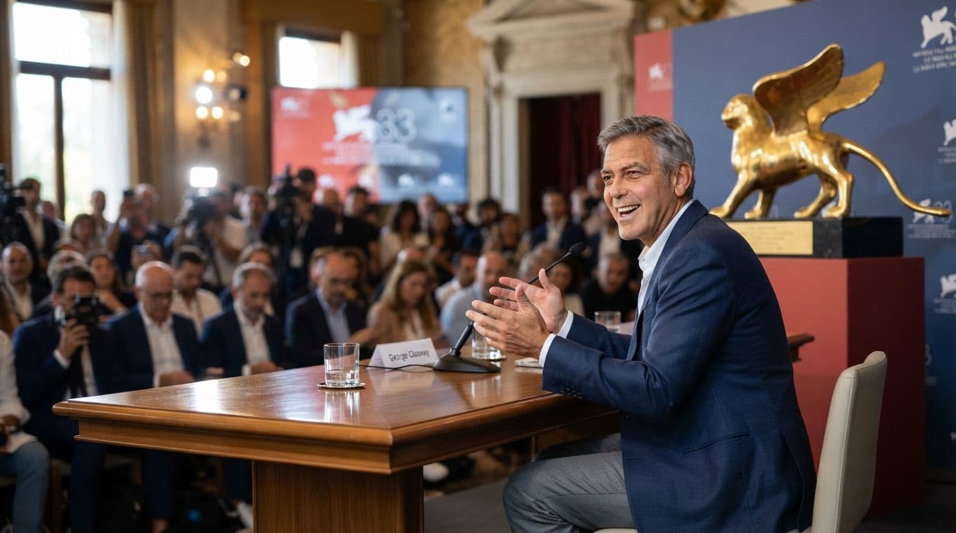 George Clooney desafía a Trump con una sonrisa: el contundente mensaje que lanzó en Venecia