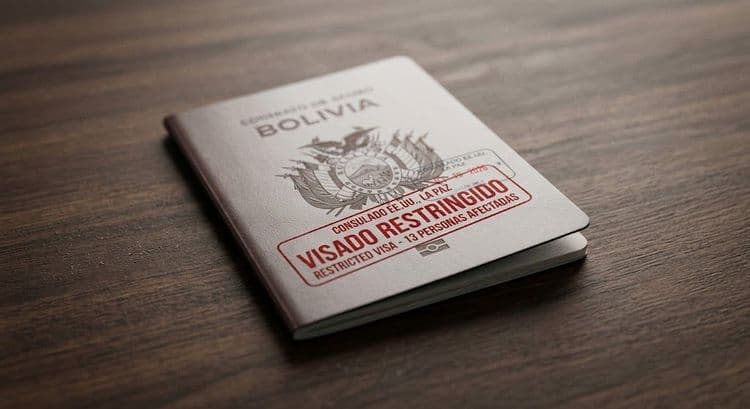 EE.UU. restringe visas a 13 bolivianos