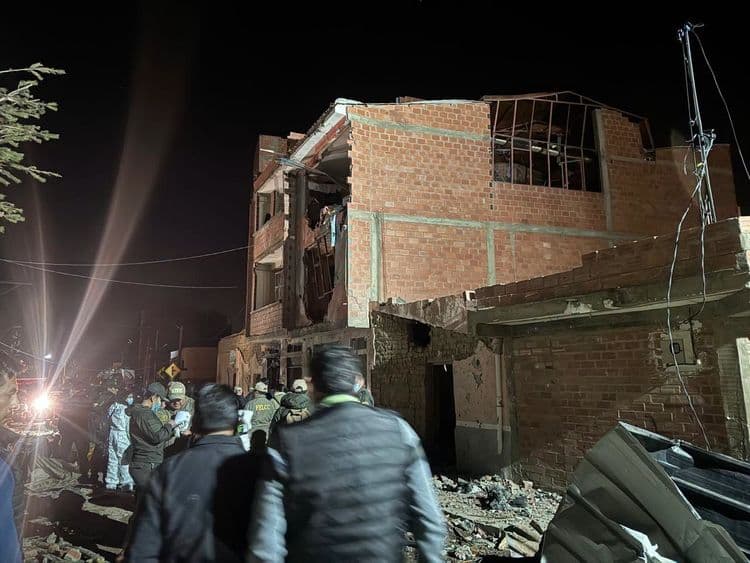 Viacha: Alcaldía cuantificó 630 viviendas dañadas tras las explosiones en el cuartel