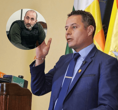 Vicepresidente Lara atribuyó a Paz y Cerimedo un supuesto diálogo sobre estado de excepción