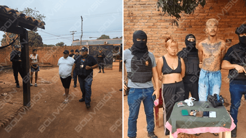 Dos integrantes del Comando Vermelho fueron aprehendidos en San Ignacio de Velasco 