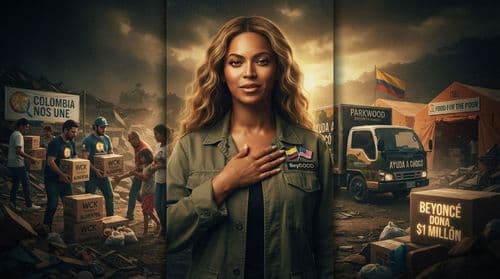 Beyoncé se suma a la ayuda para Colombia con una donación de un millón de dólares
