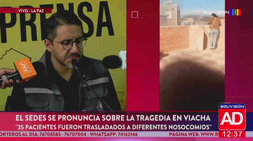 SEDES reporta 73 heridos y dos fallecidos por las explosiones en Viacha