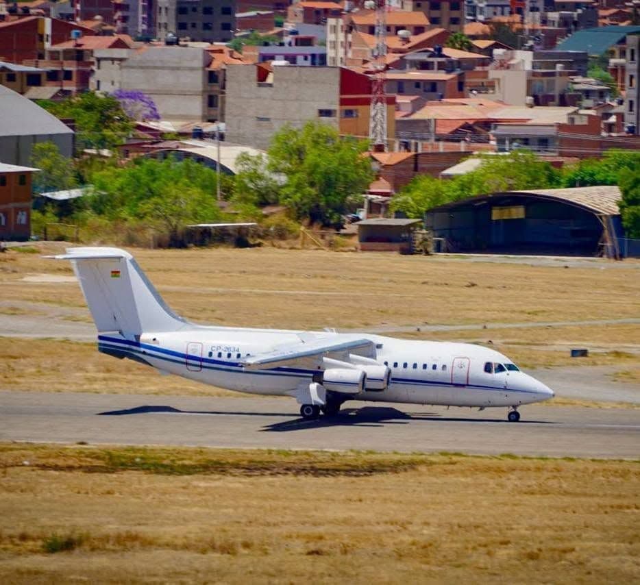 Fotografía de Nueva aerolínea en Bolivia: su primer avión ya realiza pruebas de vuelo