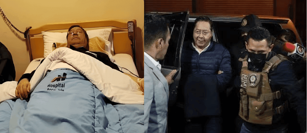 Fotografía de Juez mantiene detención preventiva de Luis Arce y ordena seguimiento médico