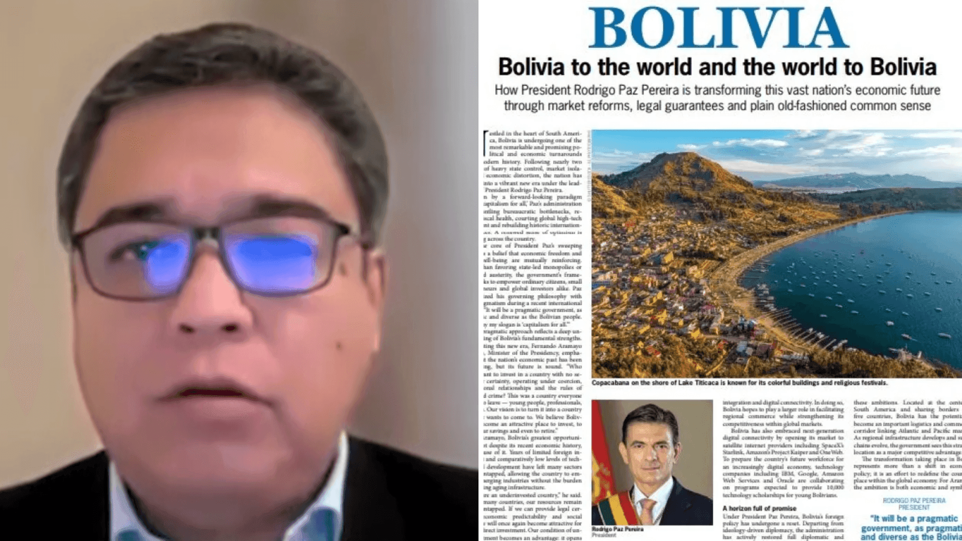 Gobierno niega haber contratado separata de USA Today y revela pagos de ENDE y YPFB