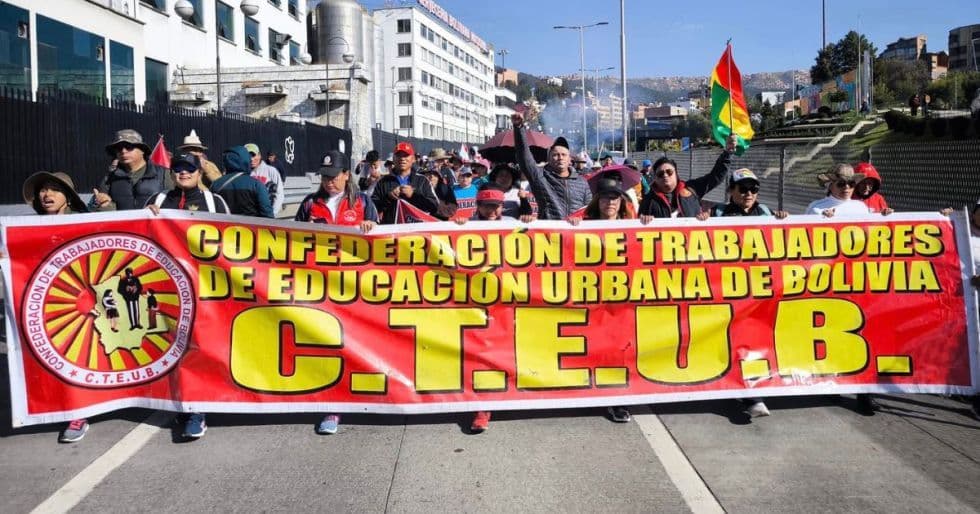 Fotografía de Magisterio urbano anuncia una marcha nacional