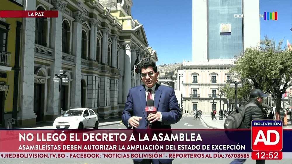 Estado de excepción: el decreto todavía no llega a la Asamblea
