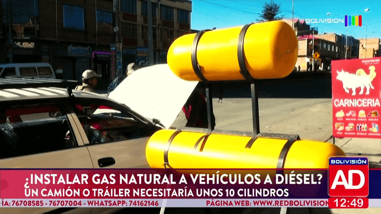 ¿Se puede convertir un vehículo a diésel para usar gas natural?
