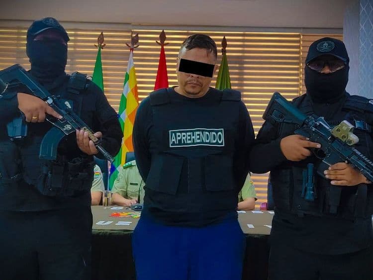 Capturan en Santa Cruz a presunto alto miembro del PCC brasileño y alistan su expulsión