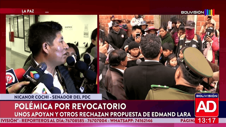 Lara habla de revocatorio y ya hay reacciones