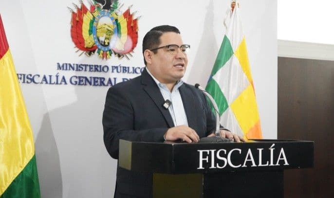 Fotografía de Fiscal general Mariaca reconoce a Diego Ávila como “presidente constitucional” ante ausencia de Paz y Lara