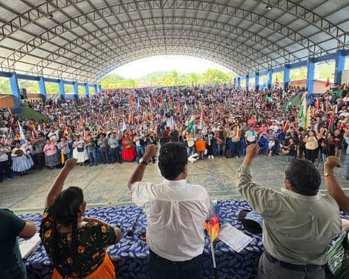 Evo Morales reúne a sus bases en el trópico de Cochabamba