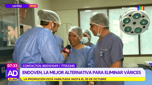 Endoven realiza tratamiento a don Luis tras 11 años con várices