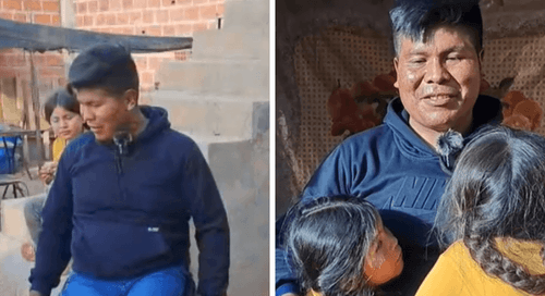 Ex albañil paralítico lucha por sus hijas y pide ayuda para volver a caminar