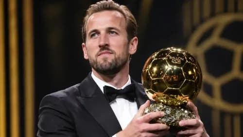 Harry Kane gana el Balón de Oro masculino con 73 goles en 65 partidos