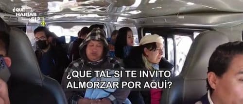 Acoso en un minibus - ¿Qué harías si?