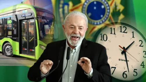 Lula propone transporte público gratis y defiende la jornada laboral de 40 horas en Brasil