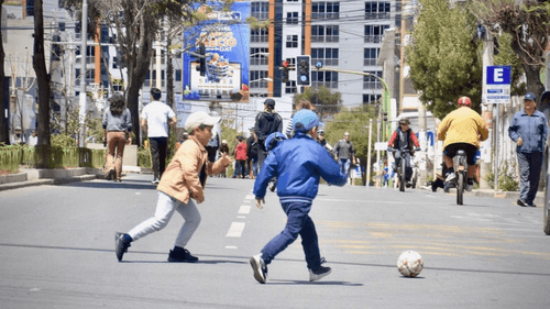 La Paz se prepara para tomar las calles en el Día del Peatón