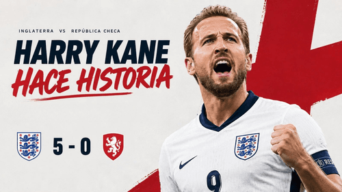 Harry Kane hace historia y lidera la goleada de Inglaterra