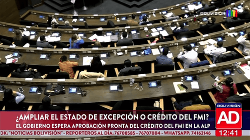 FMI o estado de excepción: dos temas que llegan a la Asamblea