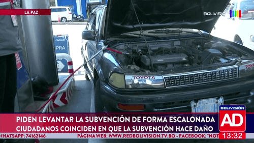Piden levantar gradualmente la subvención a los carburantes