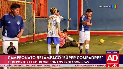 Campeonato relámpago “Súper Compadres” reúne deporte y folclore