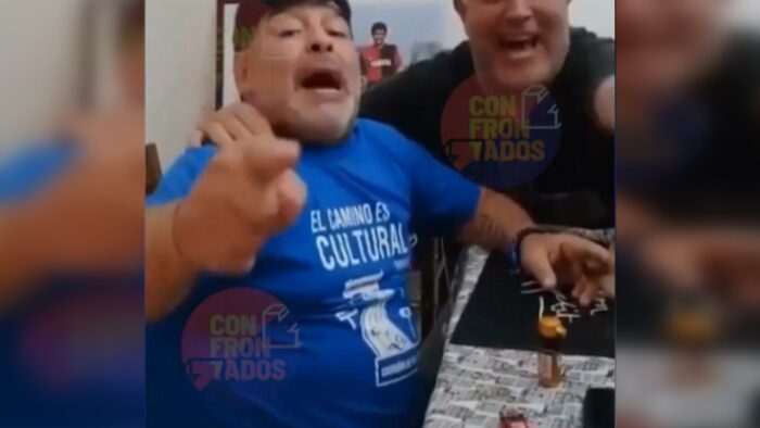último vídeo Maradona