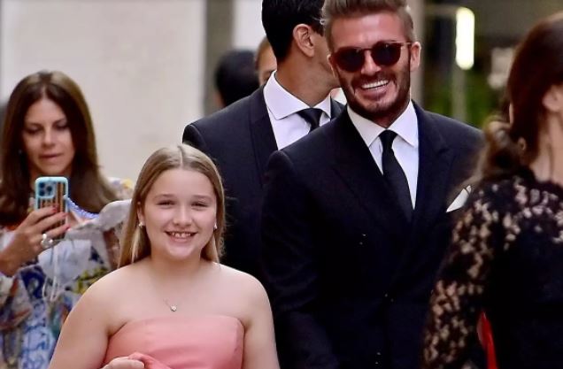 Harper y David Beckham presumen vacaciones de padre e hija en Italia
